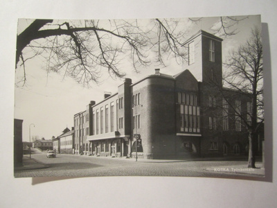 VANHA Postikortti Kotka 1950-l Alkup.Mallikappale