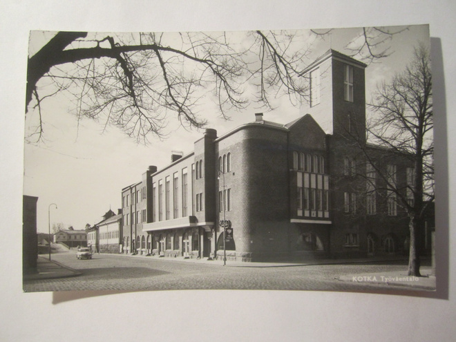 VANHA Postikortti Kotka 1950-l Alkup.Mallikappale