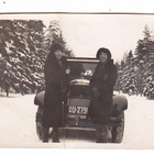 VANHA Valokuva UPEA Auto Uusimaa 1920-l 6,5 x 10,5 cm - pikkukuva 1