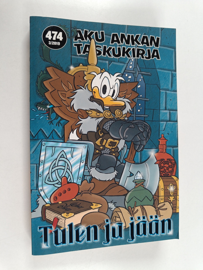 Aku Ankan taskukirja 474 : Tulen ja jään