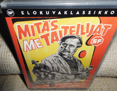 Mitäs Me Taiteilijat (muoveissa) DVD