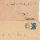 1907-17 kolme kirjettä kotka- ja rengasmerkein. - pikkukuva 3