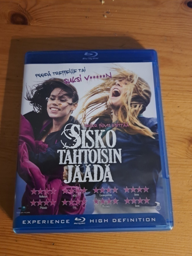 Sisko tahtoisin jäädä BLU-RAY uudenveroinen