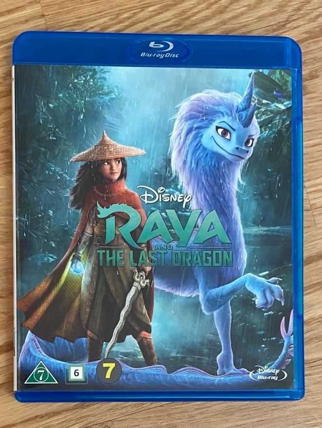 Raya ja viimeinen lohikäärme blu-ray
