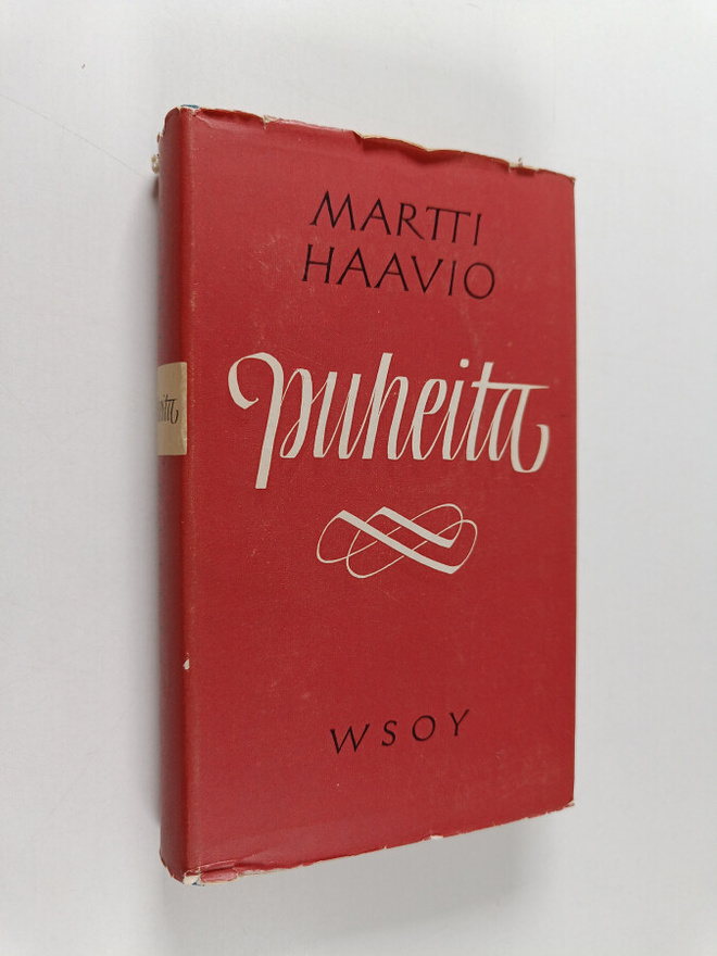Martti Haavio : Puheita vv. 1924-1958