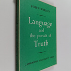 John Wilson : Language and the Pursuit of Truth - pikkukuva 1