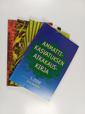 Ammattikasvatuksen aikakauskirja vuosikerta 2009 1-4