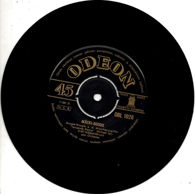KURT WIDMANN: Mäcki-Boogie / The Mess Is Here 7"