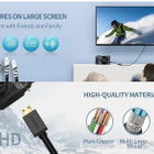 Mini HDMI - HDMI sovitin 4K Yhteensopiva - pikkukuva 3