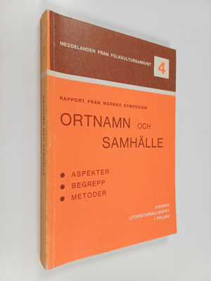 Kurt Zilliacus : Ortnamn och samhälle : aspekter, begrepp...