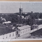 Uusikaupunki länsipuolelta, kirkko, mv pk, p. 1955 - pikkukuva 1
