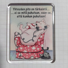 Jääkaappimagneetti Yhteyden pito on ... - pikkukuva 1