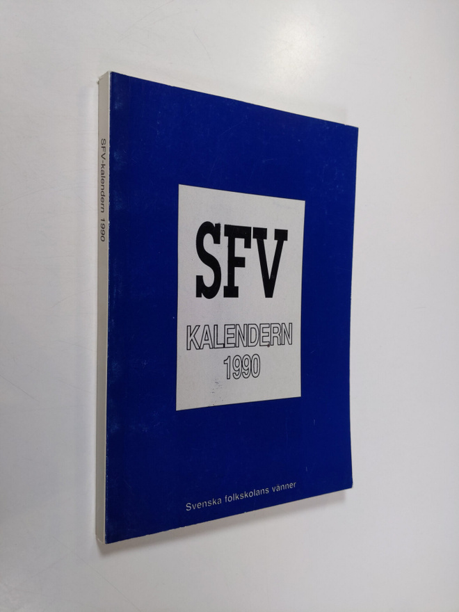 SFV-kalendern 1990 - Svenska folkskolans vänners kalender...
