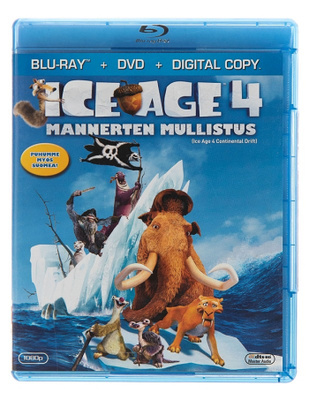 Ice Age 4: Mannerten mullistus (BLU-RAY)