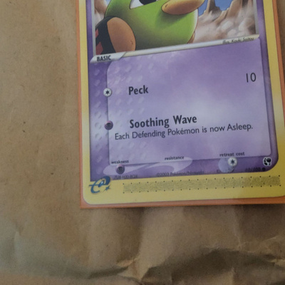 Natu (SS 69) EX Sandstorm non holographic card