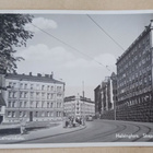 Helsinki, Laivurinkatu, lapsijoukko, auto, vanha vkpk, ei p. - pikkukuva 1