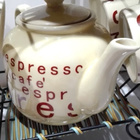 KIVA KAHVI / ESPRESSO - SETTI NELJÄLLE (omassa telineessään) - pikkukuva 5