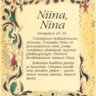 kortti ** Etunimi Tanja Niina Eino - eril. loka-marraskuulta - pikkukuva 5