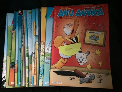 Aku Ankka -lehtiä, 2013
