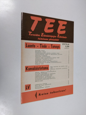 Tee 1975 : 6 : terveiden elämäntapojen edistämistoiminnan...