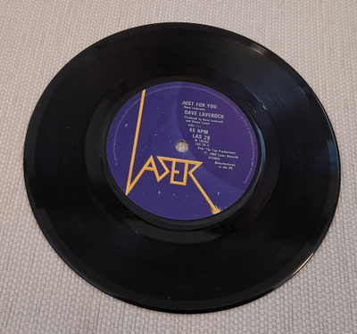 DAVE LAVEROCK Just for you/Broken wings LAS 29 1980 Englanti