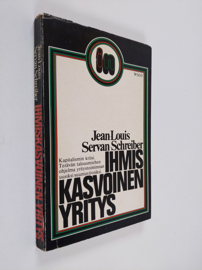 Jean-Louis Servan-Schreiber : Ihmiskasvoinen yritys