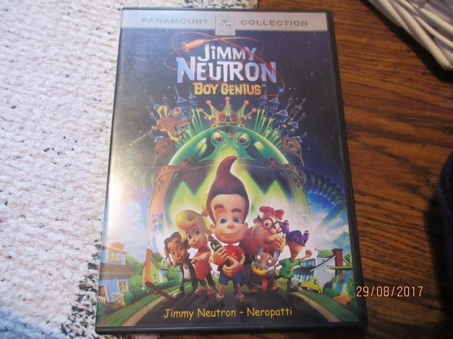 Jimmy Neutron, Boy Genius dvd. (ei suomitekstejä)