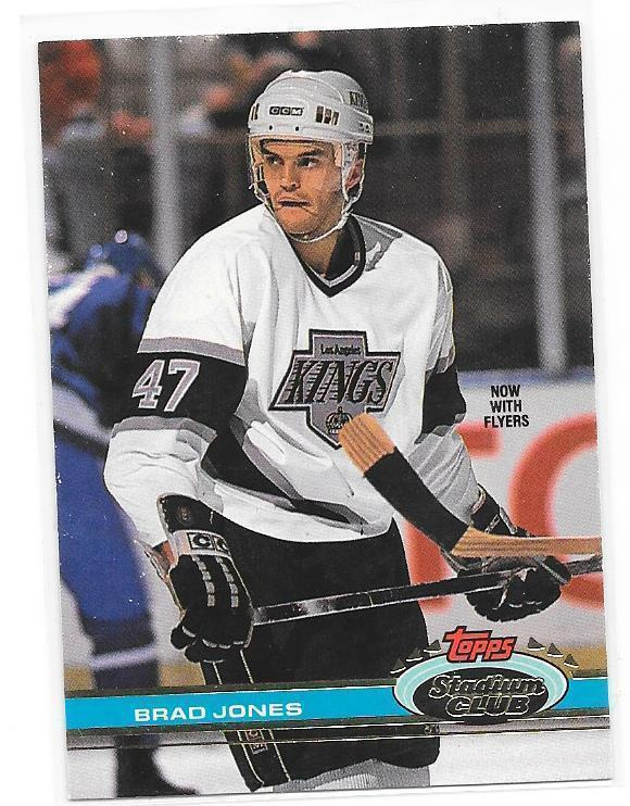 1991-92 Stadium Club #368 Brad Jones LA Kings ex- Ilves