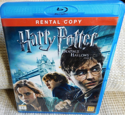 Harry Potter Ja Kuoleman Varjelukset osa 1 Blu-ray