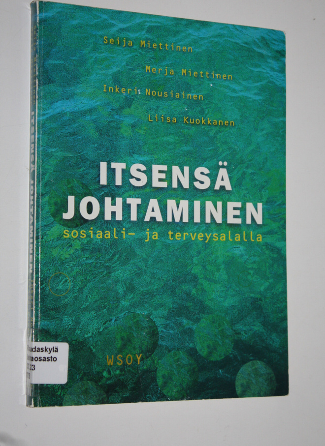 Itsensä johtaminen sosiaali- ja terveysalalla
