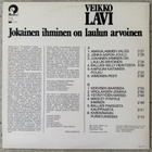 [LP] VEIKKO LAVI: JOKAINEN IHMINEN ON LAULUN ARVOINEN - pikkukuva 2