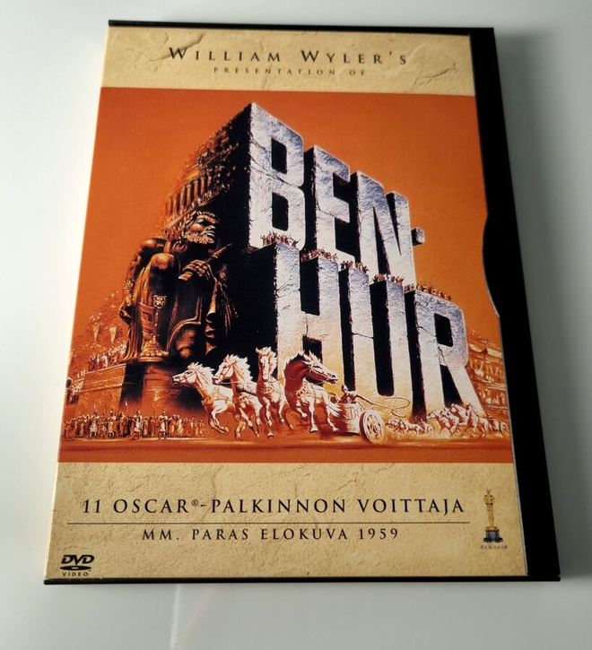 Ben-Hur (Charlton Heston, 1959) suomi-dvd