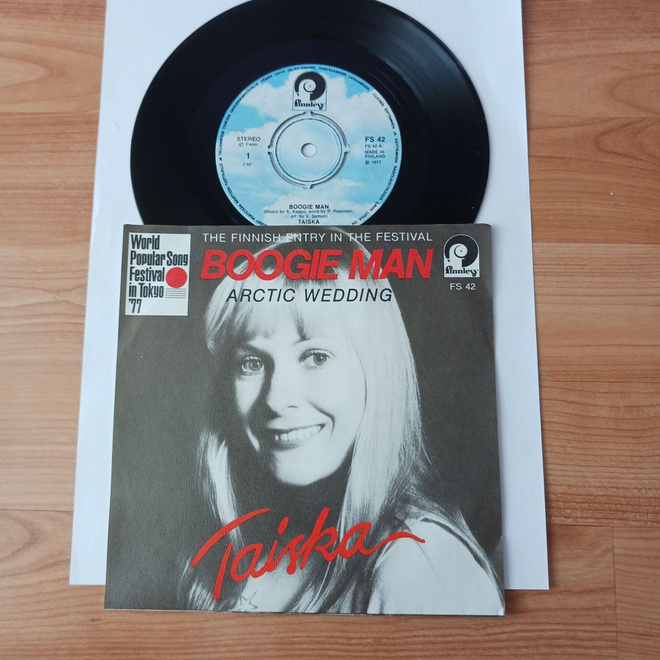 Taiska – Boogie Man 7" ps orig 1977 Funk/Soul, Disco mint
