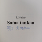 Pirjo Heino : Sataa tankaa (signeerattu, numeroitu) - pikkukuva 3