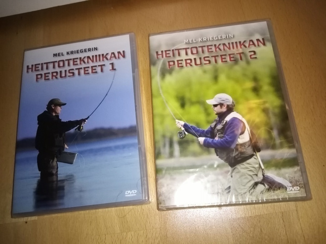 DVD MEL KRIEGERIN HEITTOTEKNIIKAN PERUSTEET 1-2