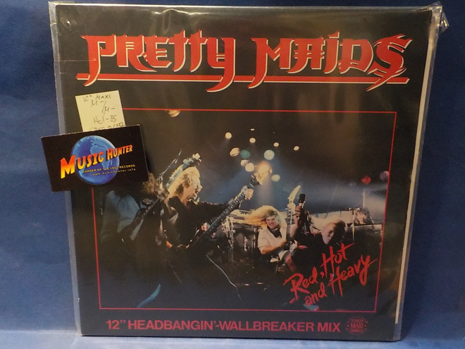 PRETTY MAIDS - RED, HOT AND HEAVY M-/M- 12'' MAXI SINGLE