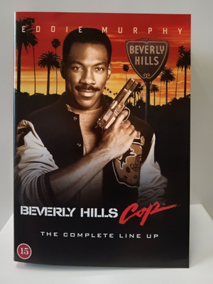 3 x dvd Beverly Hills Cop the complete line up