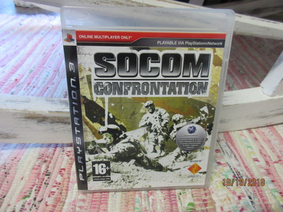 PS3 Socom: Confrontation. CIB