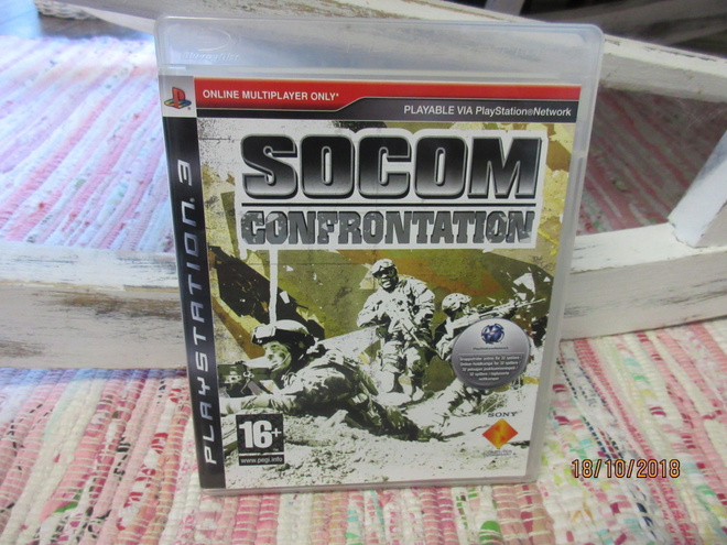 PS3 Socom: Confrontation. CIB