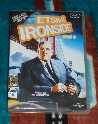 ETSIVÄ IRONSIDE ~ Box 3 ~ 3 DVD Rikossarja v. 1967