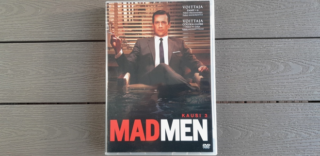DVD: Mad Men - 3 Kausi, 4xDVD (John Hamm 2009)