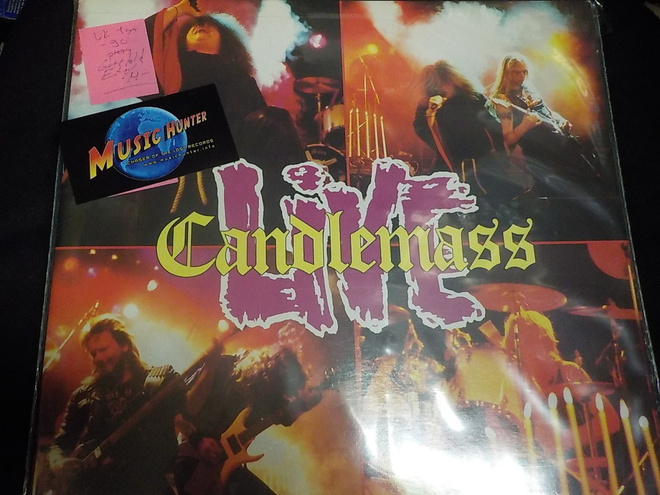 CANDLEMASS - 2 LP LIVE EX+/M- (+)