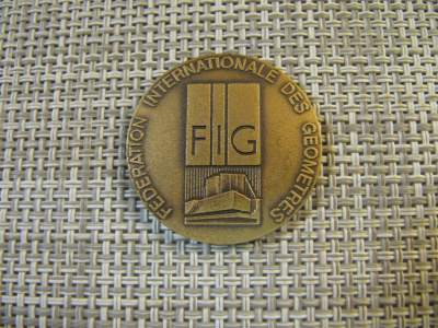 FIG XIX Congress Helsinki 1990 mitali.