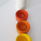 Vintage / retro Tupperware Munakupit kansilla - 3 kpl - pikkukuva 2