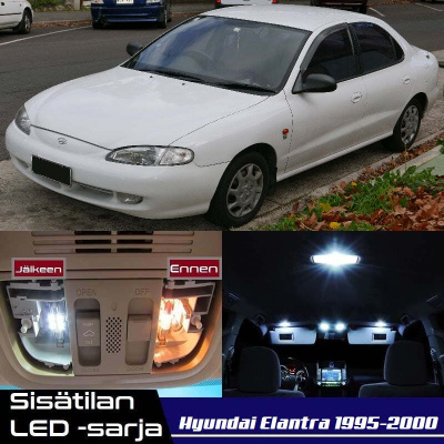 Hyundai Elantra (J2/RD) Sisätilan LED-sarja 9-os