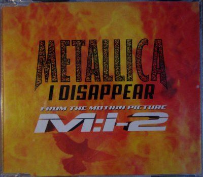 METALLICA: I dissappear - CDS