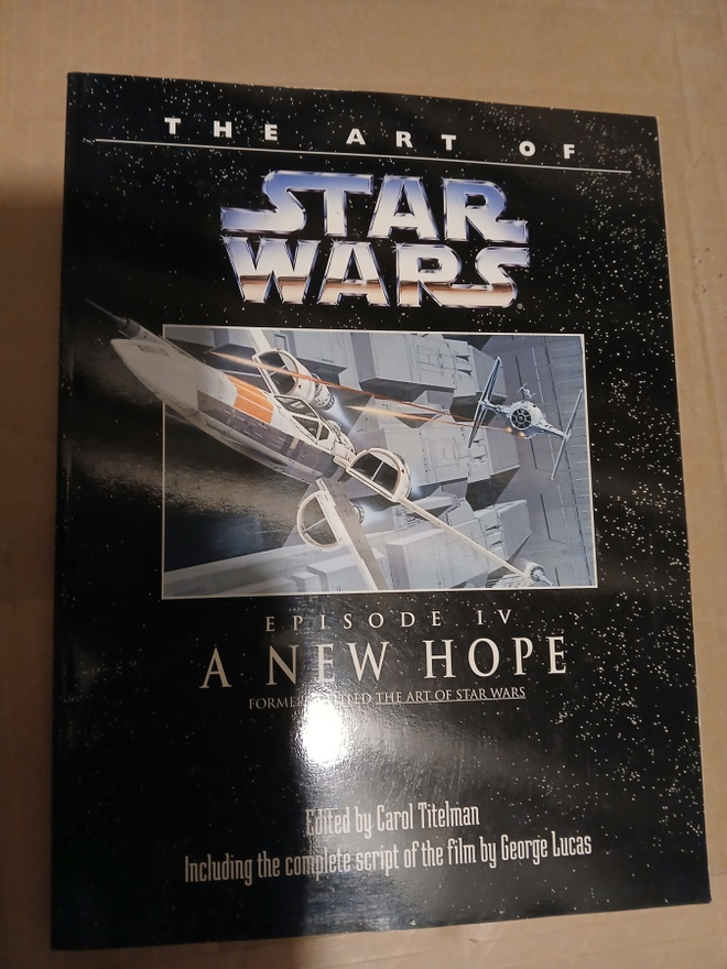 THE ART OF STAR WARS BOOK  - HEAD HUNTER STORE.