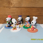 UUDENVEROISET SNOOPY FIGUURIT / KORISTEPATSAAT 10 cm / 5 KPL - pikkukuva 1