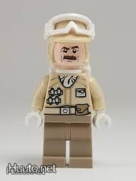 Lego Figuuri - Rebel Trooper b ( Hoth ) ( Star Wars )