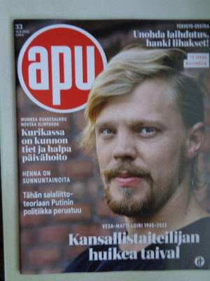 Apu lehti Nro 33/2022 (29.7)